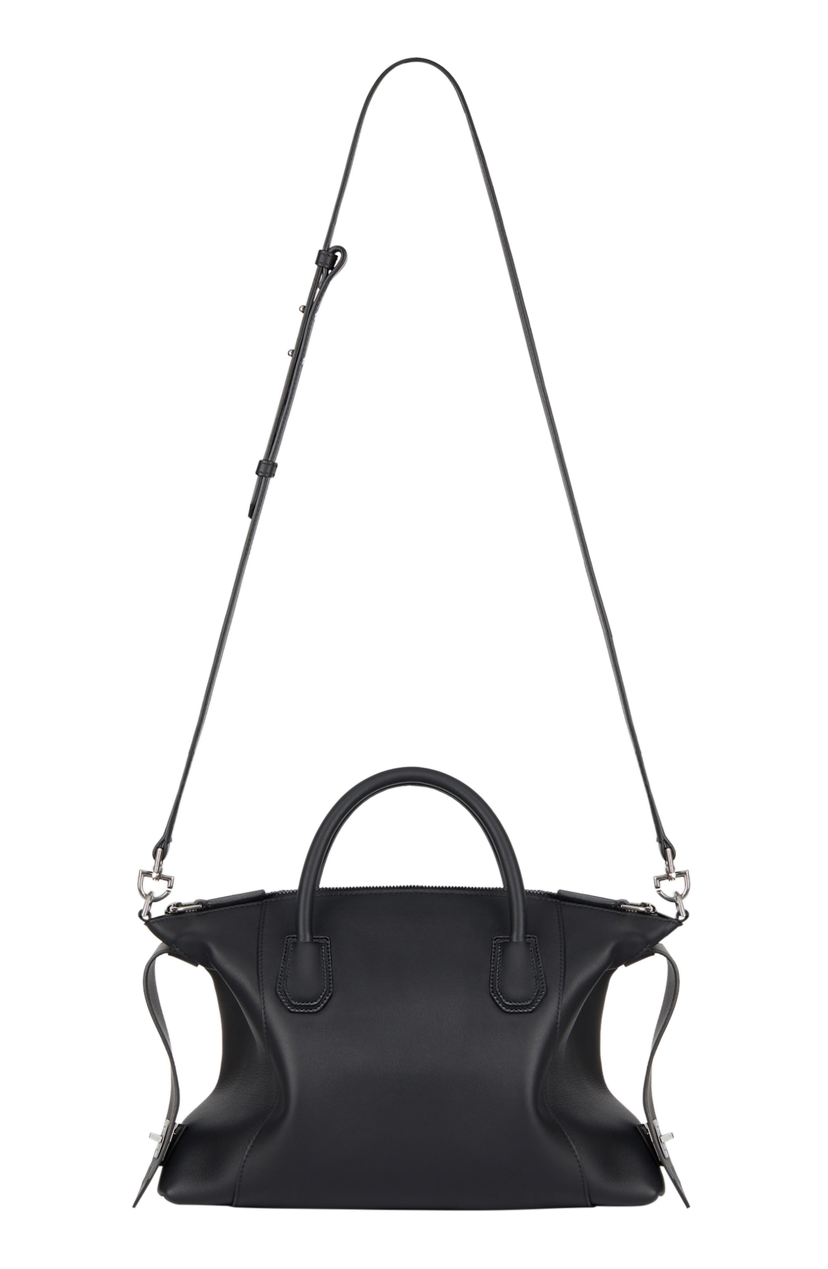 Givenchy Antigona Soft Small Leather Satchel, Alternate, color, 