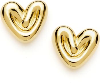 ★MISSOMA★ Puffy Heart Oversized Stud Earrings Puffy Heart Oversized Stud Earrings | Missoma UK