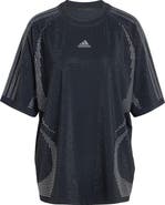adidas Originals Teamgeist Oversize Rhinestone T-Shirt
