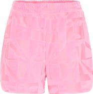 ICHI Textured French Terry Shorts
