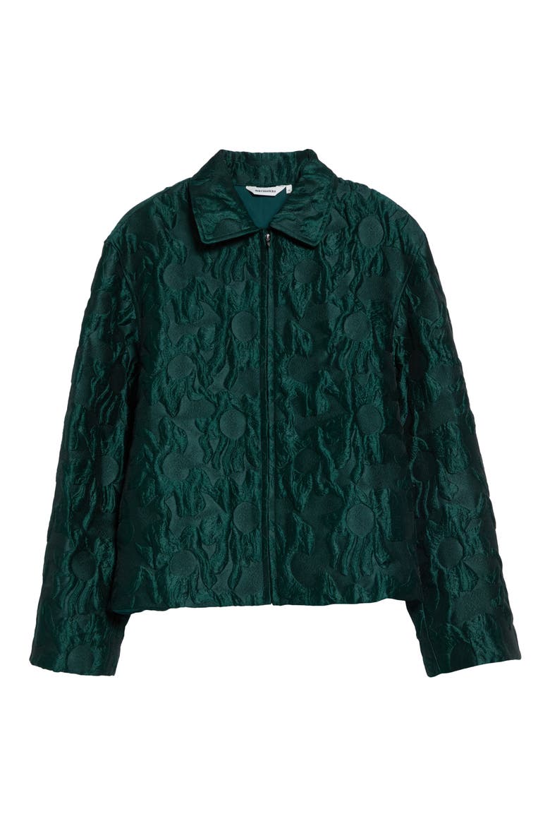 Kiintymys Lossi Jacquard Jacket, Alternate, color, GREEN
