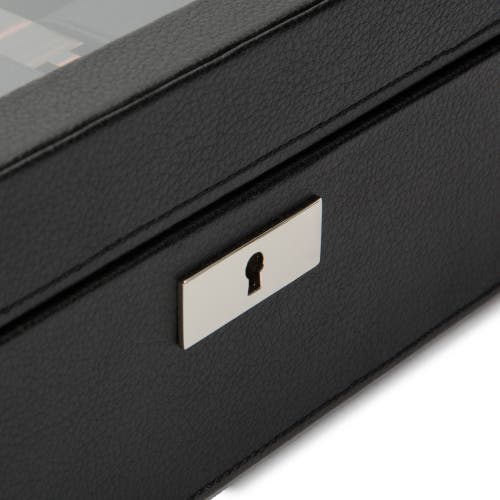 Wolf Roadster 15 Piece Watch Box In Black
