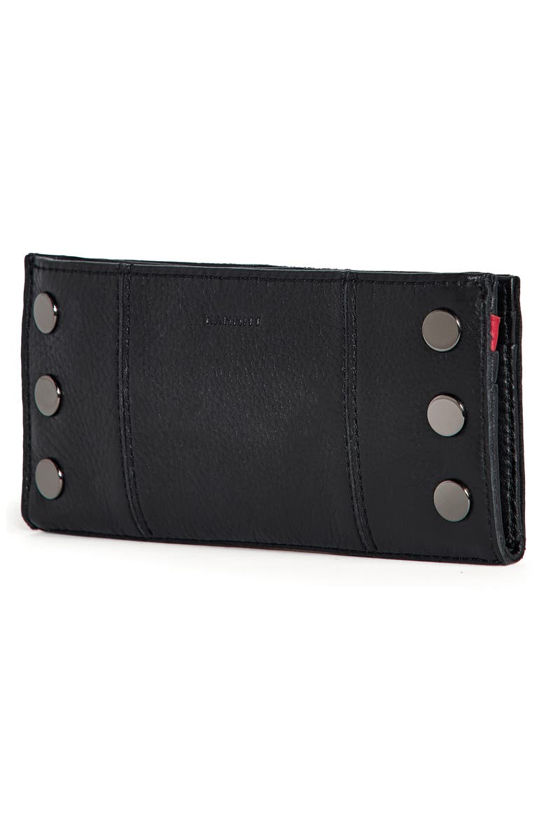 110 North Leather Wallet, Alternate, color, BLACK/ GUNMETAL