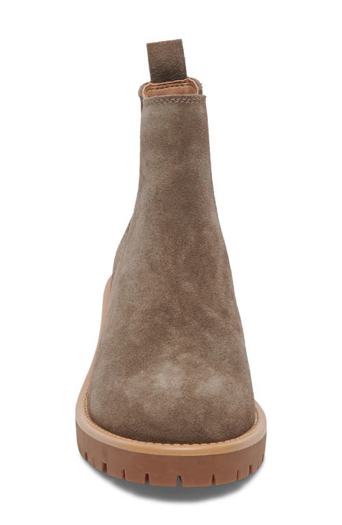 Blondo Matilda Waterproof Lug Sole Chelsea Boot In Brown
