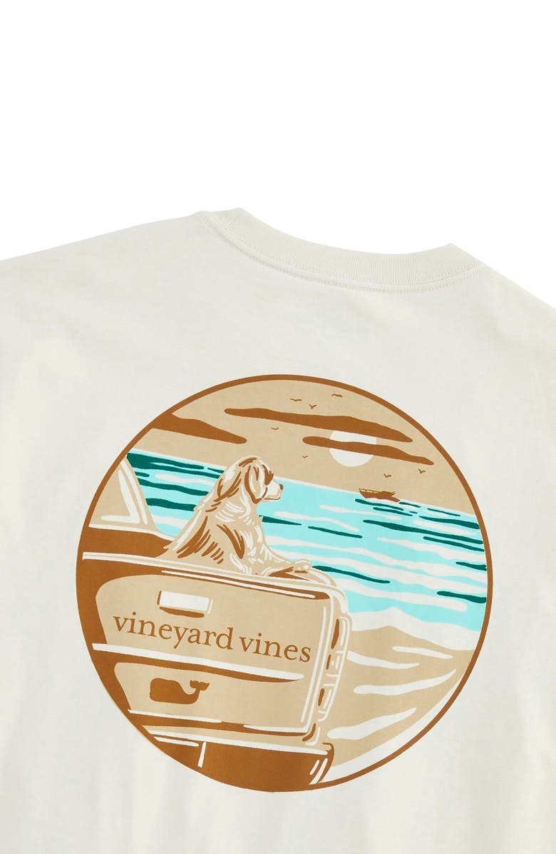 vineyard vines Beach Dog Cotton Graphic T-Shirt, Alternate, color,
