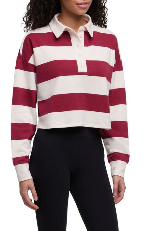 Deej Long Sleeve Stripe Rugby Shirt