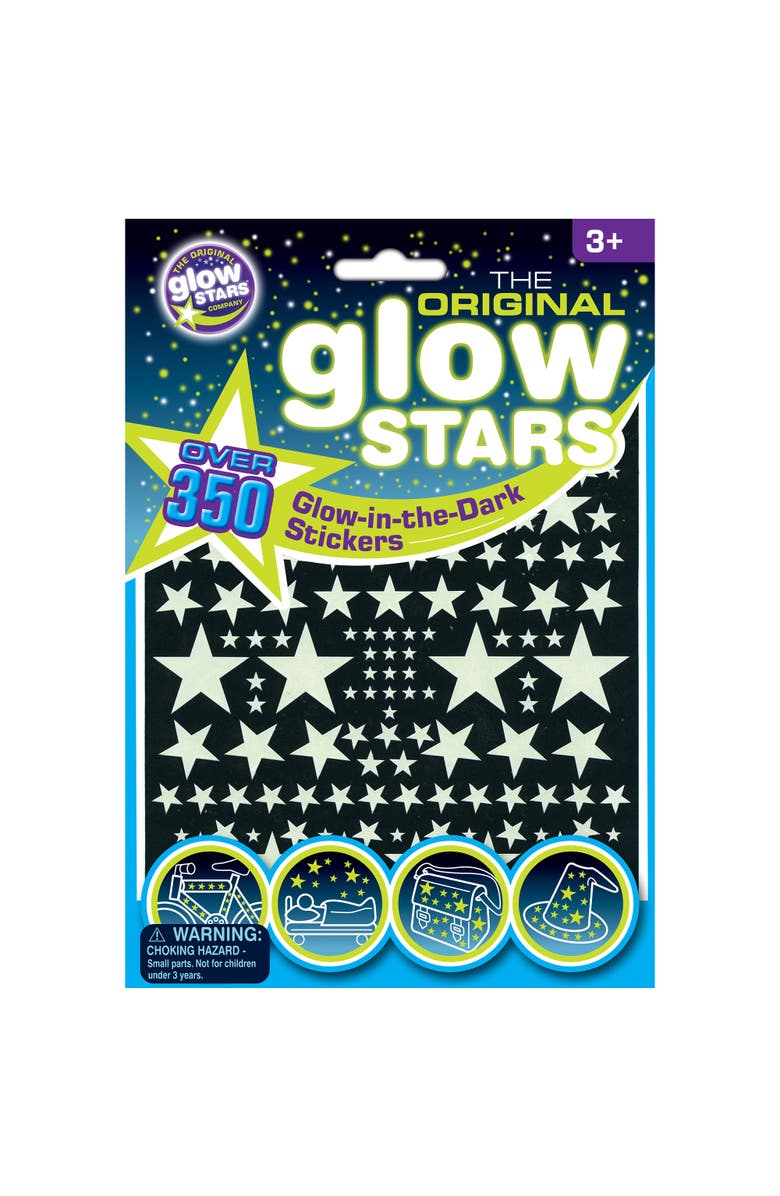 The Original Glowstars Company 350+ Paper Glow Star Stickers, Main, color, 