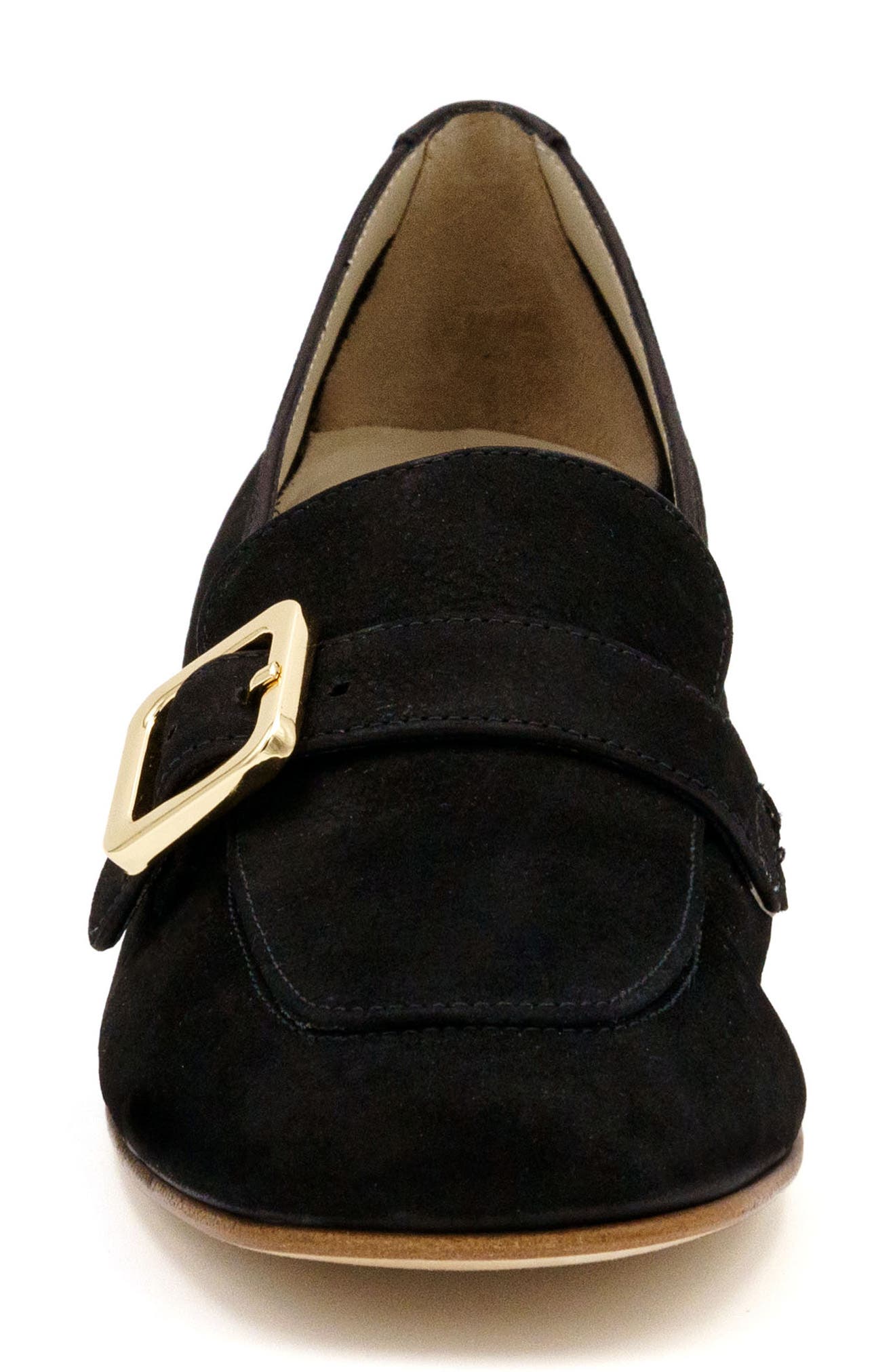 Amalfi by Rangoni Balera Loafer Pump, Alternate, color, Black Long Beach