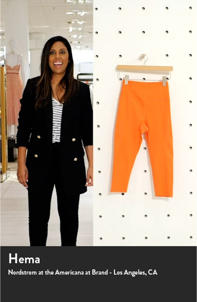 High Waist Capri Leggings, sales video thumbnail