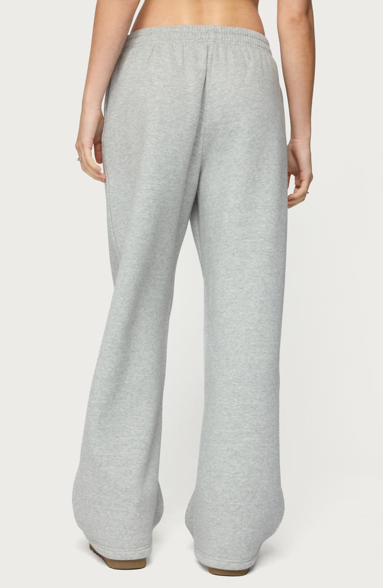 EDIKTED Lover Wide Leg Sweatpants, Alternate, color, 