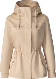 Soia & Kyo Avalynn Water Repellent Hooded Rain Coat