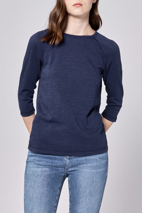 Sonoma Crew Neck 3/4 Raglan Sleeve T-Shirt