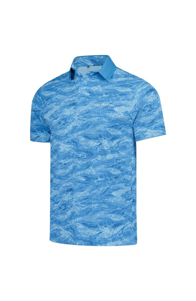 Under Armour Men's Under Armour  Blue THE PLAYERS Iso-Chill Drive Camo Polo, Alternate, color, Blue