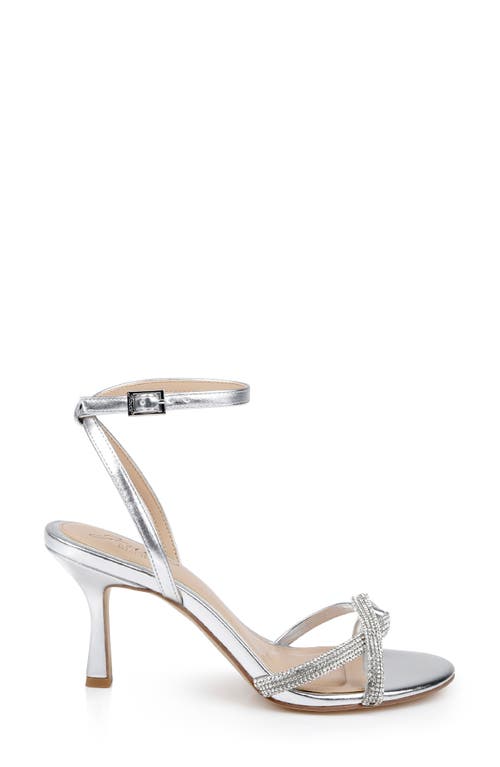 Jewel Badgley Mischka Fiji Ankle Strap Sandal In Multi