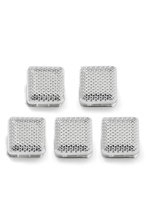 Cufflinks, Inc Set Of 5 Textured Square Shirt Studs