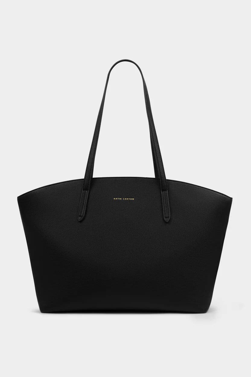 Katie Loxton Harlyn Work Tote Bag in Black, Main, color, 