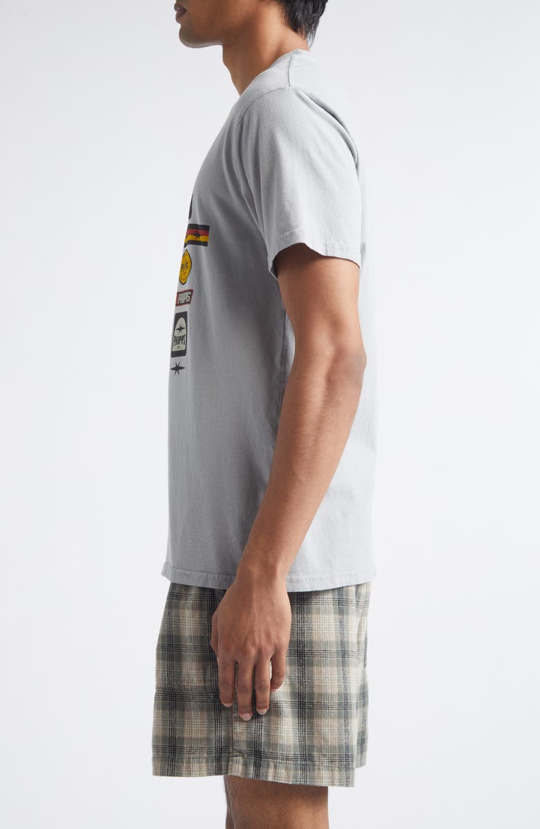 PHIPPS Racing Logo Graphic T-Shirt, Alternate, color, Concrete