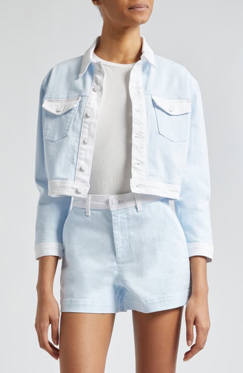 Koda Colorblock Crop Jacket