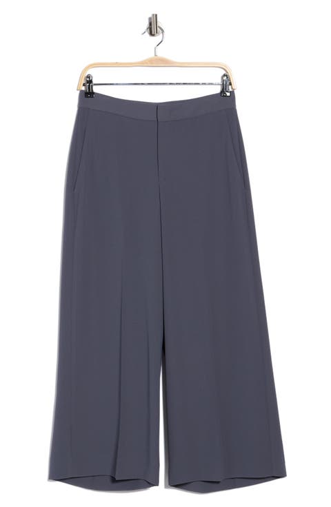Cropped Wide Leg Pants