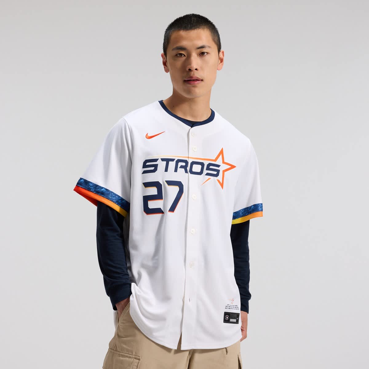Nike Men's Nike Jose Altuve White Houston Astros 2025 City Connect