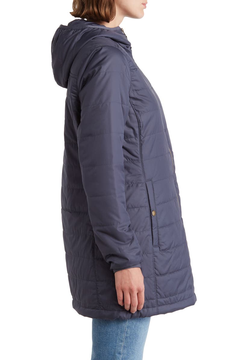 L.L.Bean Mountain Classic Water Resistant Longline Puffer Jacket, Alternate, color, 