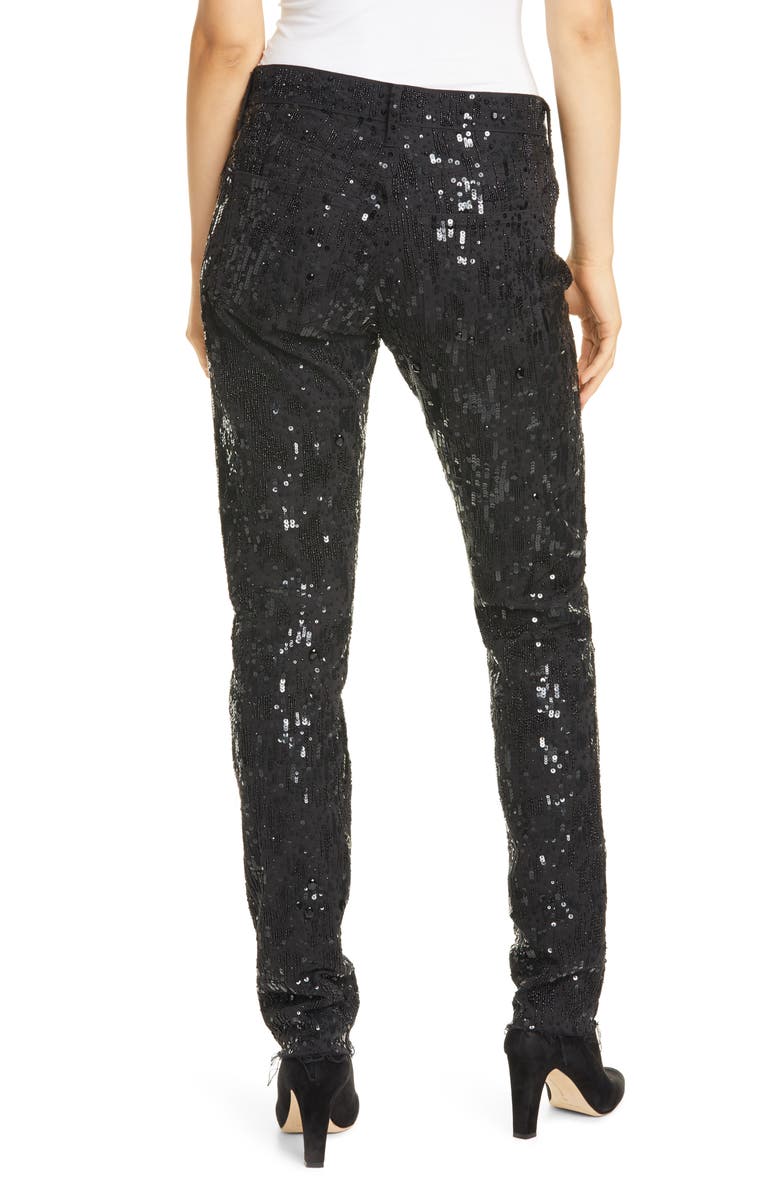 Polo Ralph Lauren Avery Sequin Boyfriend Jeans, Alternate, color,