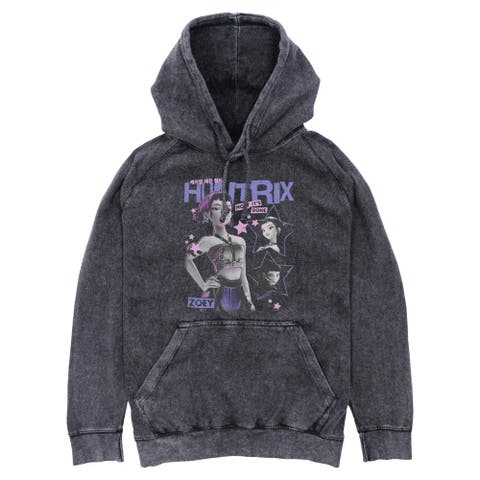 Mens KPop Demon Hunters Pop Star Huntrix Zoey Lightweight Hoodie