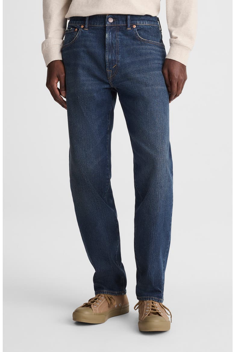 Relaxed Taper Jeans, Main, color, BRINMONT