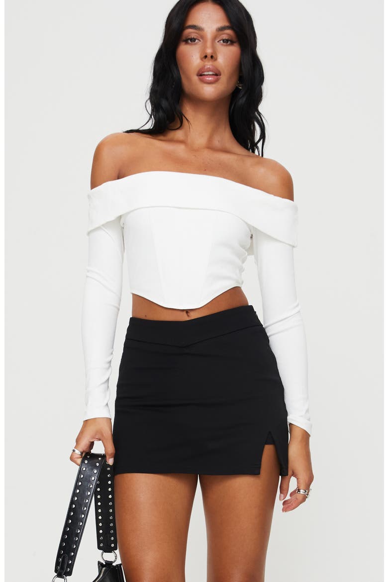 Ravyn Skort, Alternate, color, BLACK