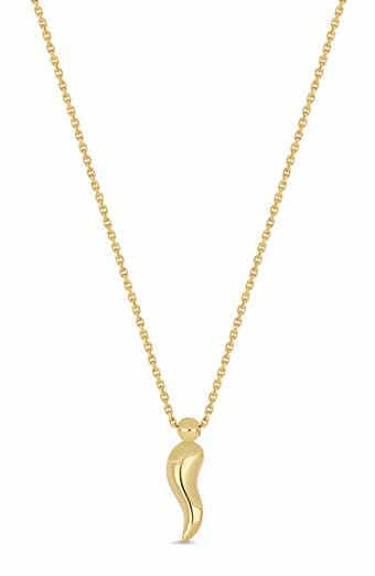 14K Gold Pendant Necklace