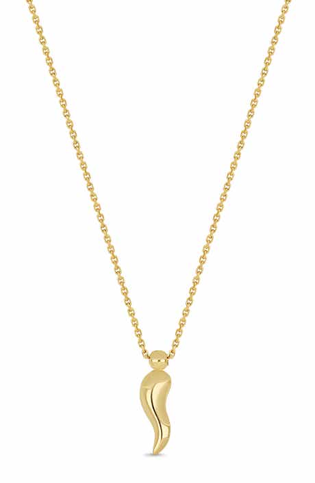 14K Gold Pendant Necklace
