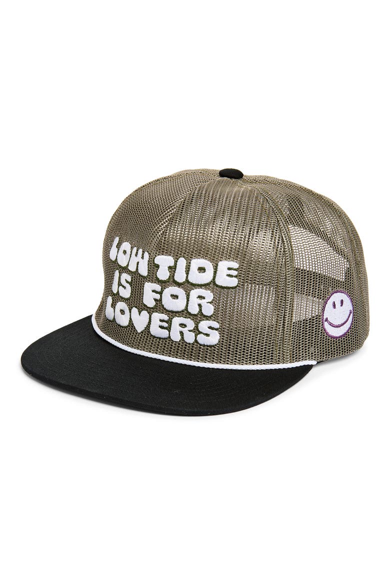 Lovers Baseball Cap, Main, color, OLIVE/ BLACK