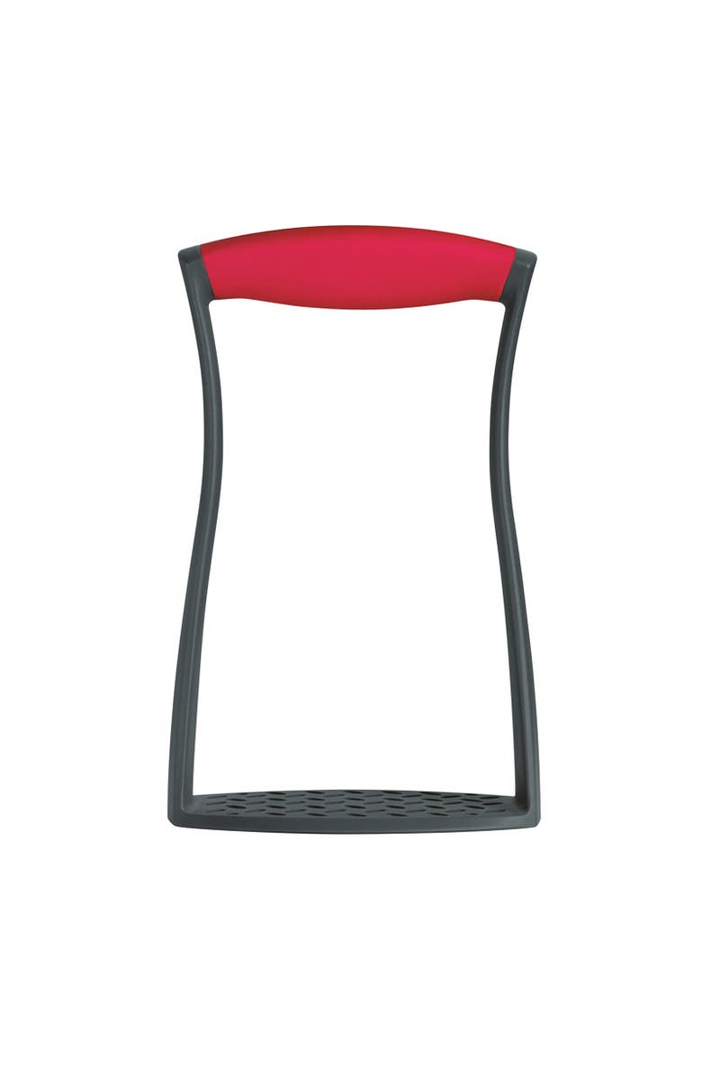 CUISIPRO Fiberglass Potato Masher, Alternate, color, Black