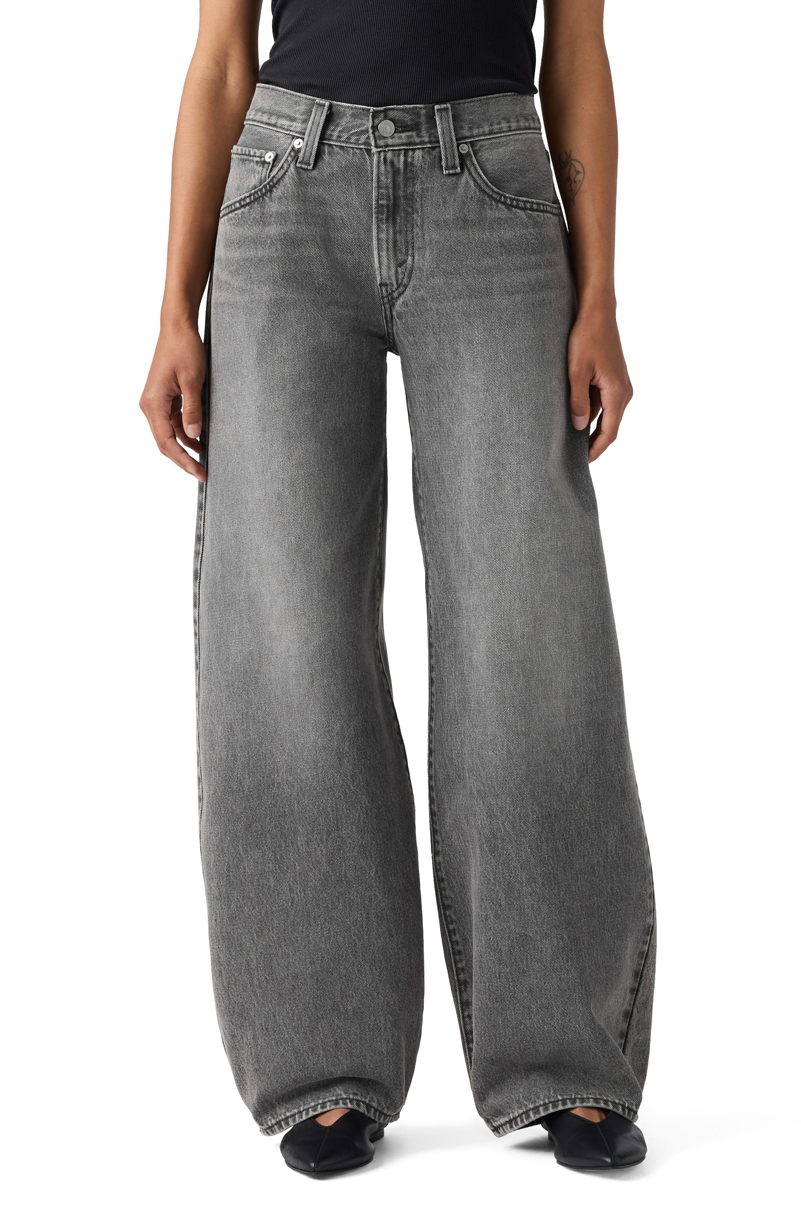 Middy Balloon Wide Leg Jeans