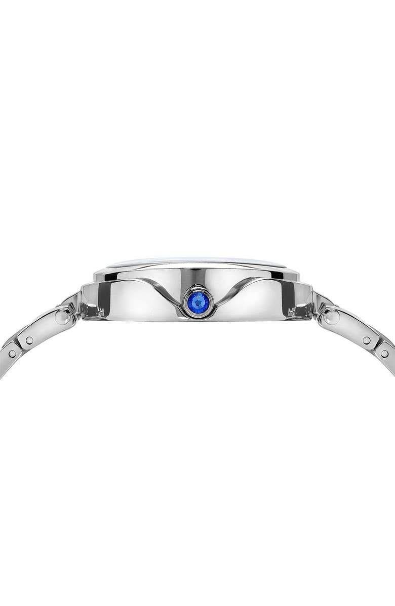 PORSAMO BLEU Women's South Sea Swarovski Crystal Bracelet Watch, 30.75mm, Alternate, color, 