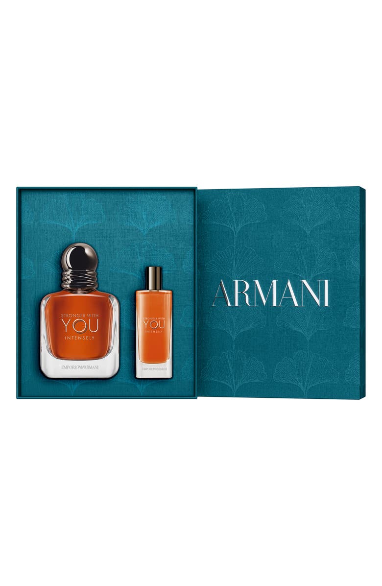 ARMANI beauty Stronger With You Intensely 2-Piece Cologne Gift Set $123 Value, Alternate, color,