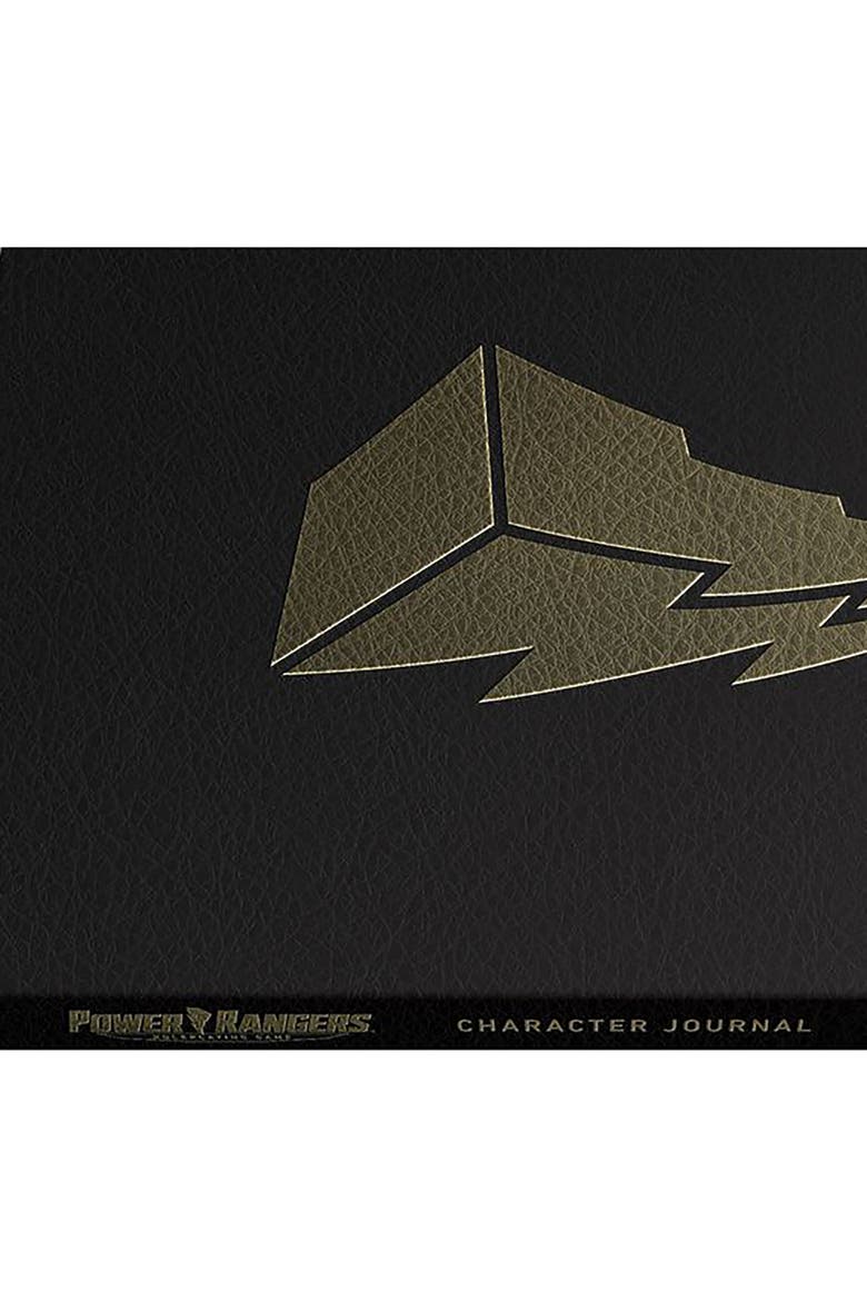 Power Rangers Roleplaying Game Expanded Character Sheet Journal, Alternate, color, Black