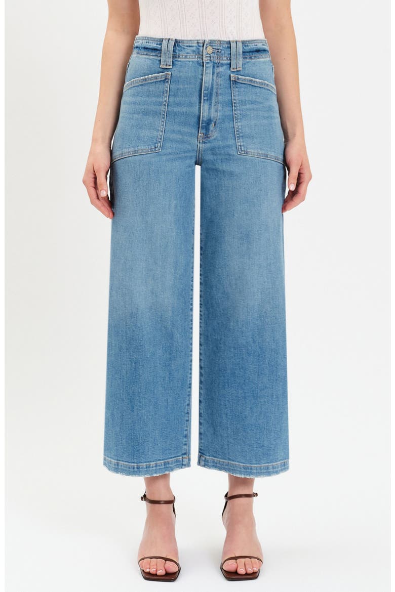 Valley Girl Wide Leg Jeans, Main, color, FAVE