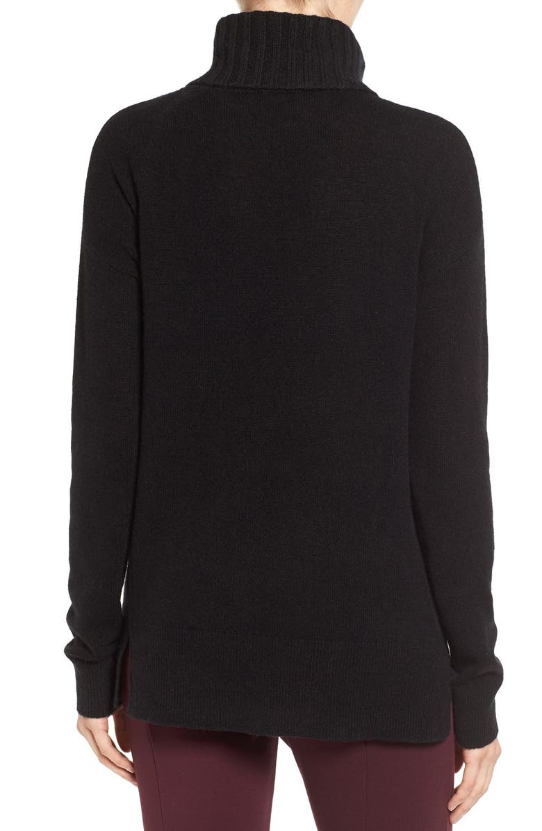 Halogen<sup>®</sup> Cashmere Turtleneck Sweater, Alternate, color, 