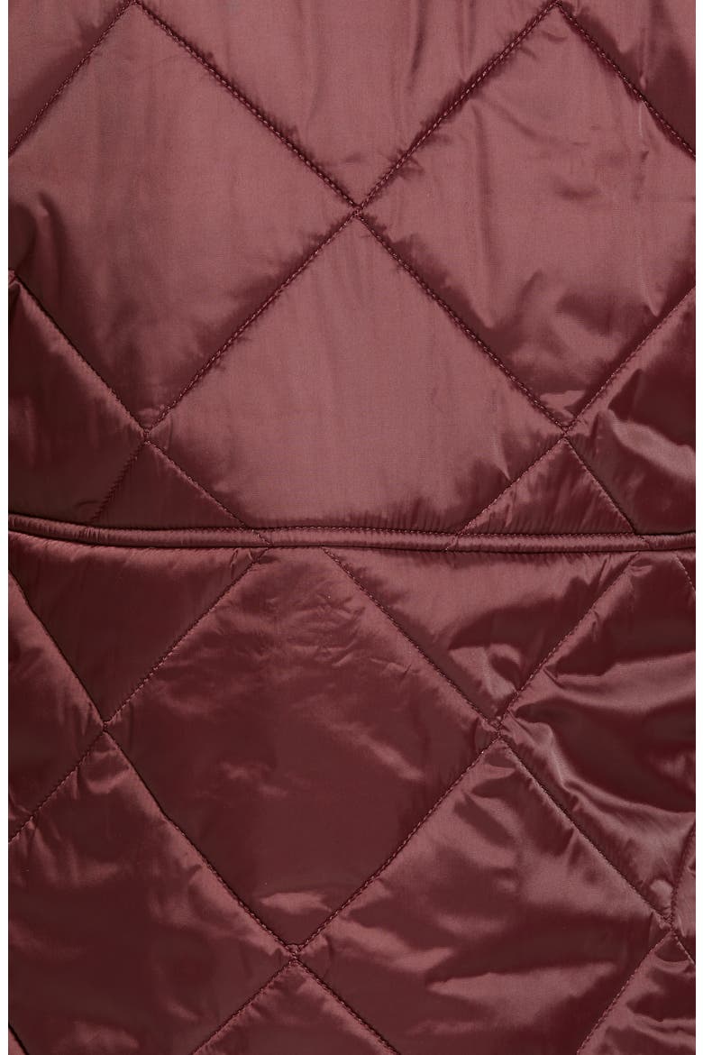 Doncaster Quilted Jacket, Alternate, color, WINTER BLACKBERRY