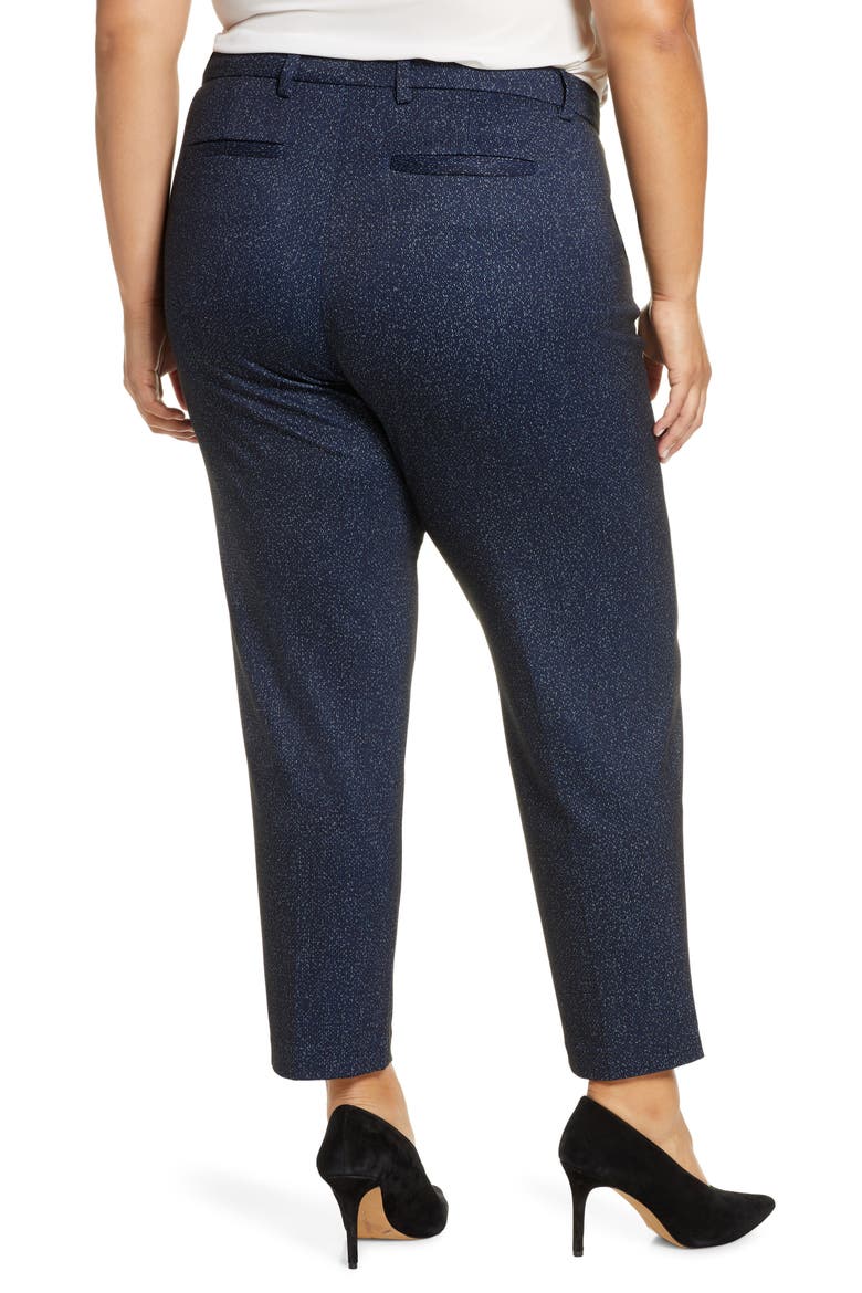 Kelsey Knit Trousers, Alternate, color, NAVY/ BLK PIXEL