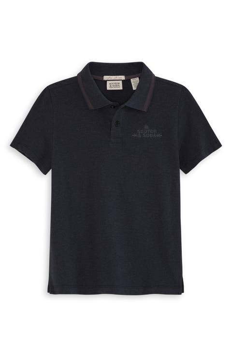 Kids' Heathered Cotton Piqué Polo (Little Kid & Big Kid)