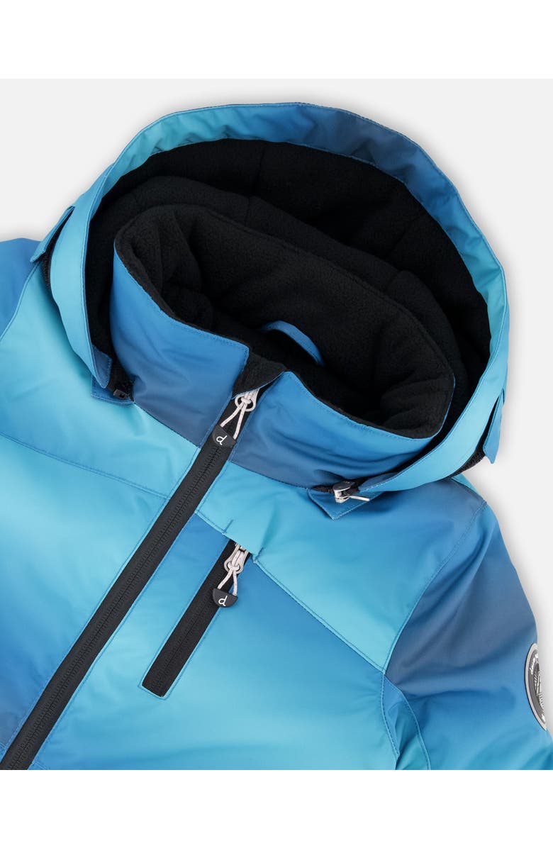 Deux par Deux Boy Two-Piece Play Snowsuit with Jacket and Solid Pant, Alternate, color, Black