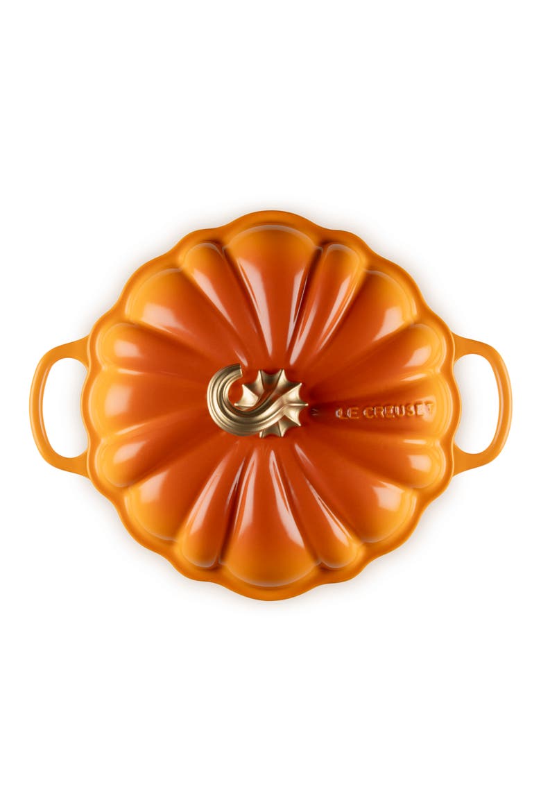 Figural Pumpkin Baking Dish, Alternate, color, PERSIMMON