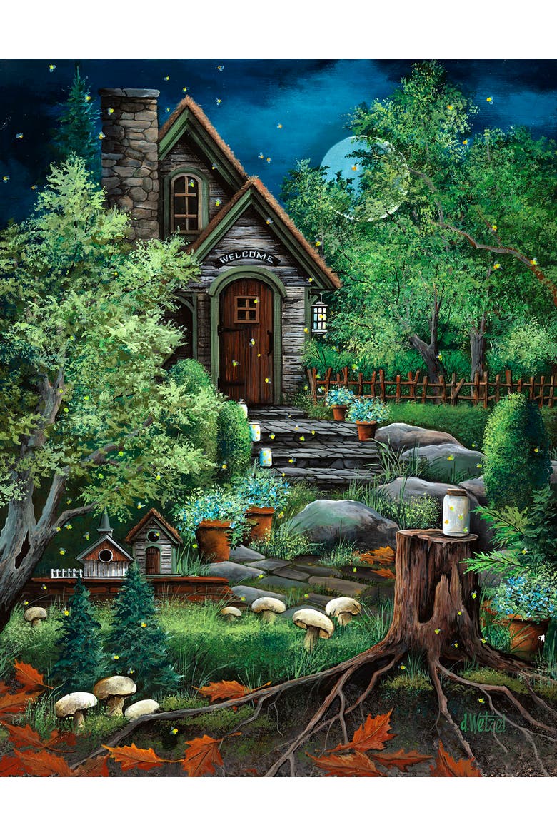 Fairyland and Fireflies 1000 piece Jigsaw Puzzle for Adults Large Pieces, Alternate, color, Multicolor