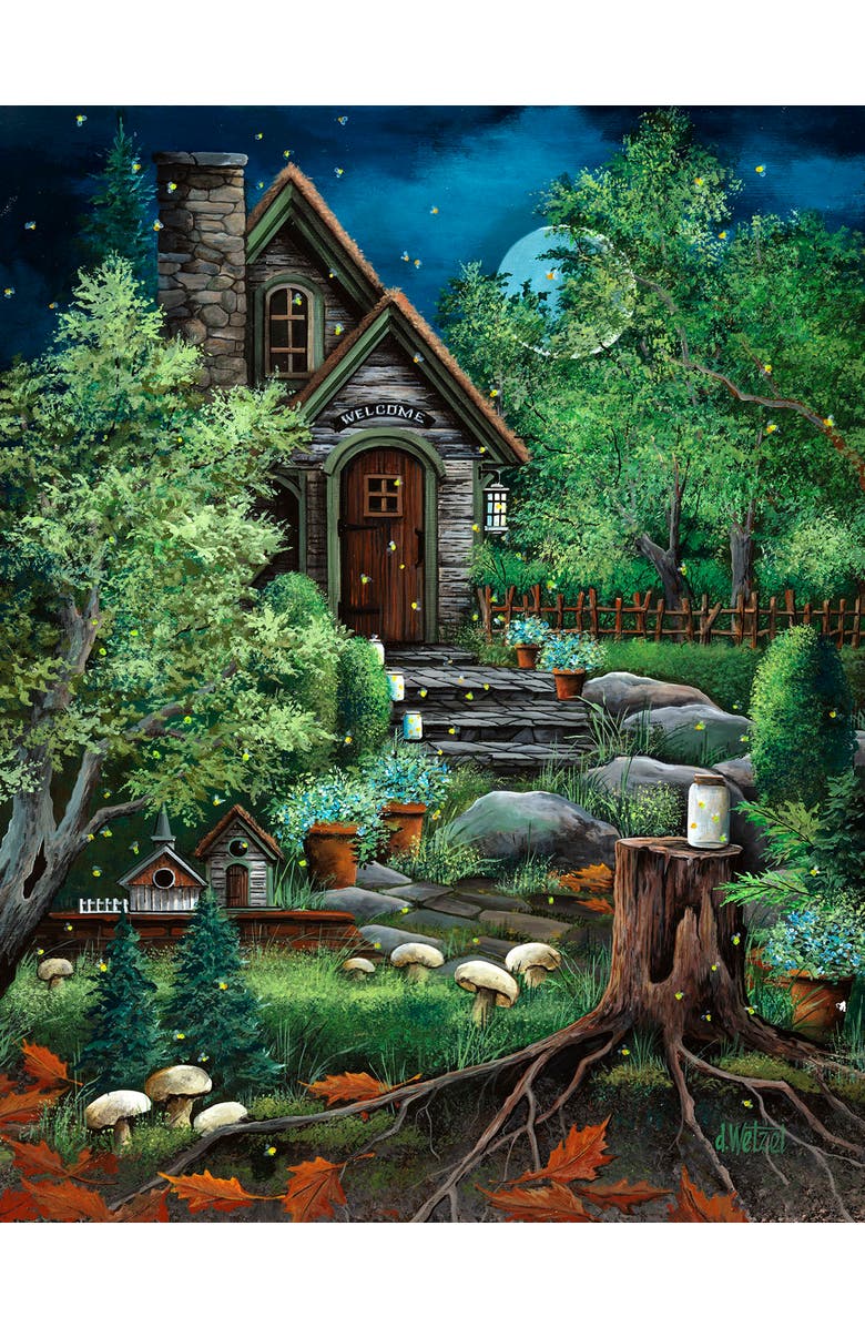 Sunsout Fairyland and Fireflies 1000 piece Jigsaw Puzzle for Adults Large Pieces, Alternate, color, Multicolor