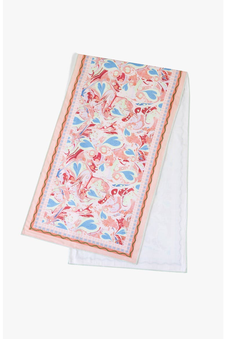 Alice Marble Table Linens Set, Alternate, color, Coral