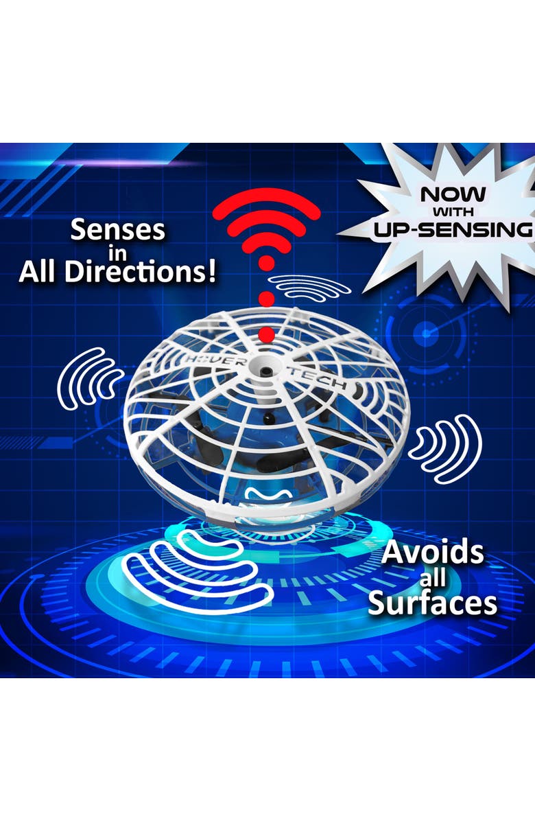 Top Secret Toys Hovertech Aerodrone 360, Kids Ages 6+, Alternate, color, Multicolored