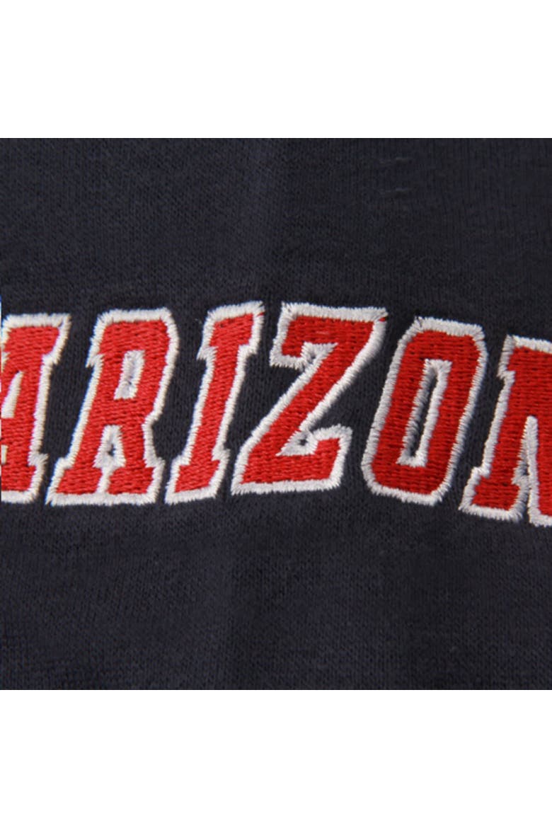 Youth Stadium Athletic Navy Arizona Wildcats Big Logo Pullover Hoodie, Alternate, color, Navy