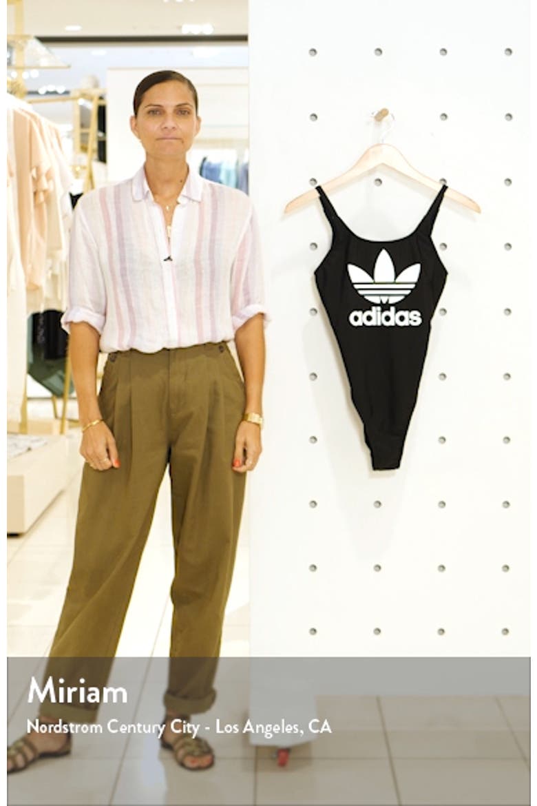 adidas Tricot One-Piece Swimsuit video